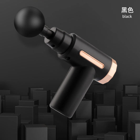 Portable Deep Tissue Massage Gun – 6 Speed, 4 Heads.