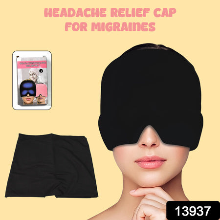 Headache Relief Hat Migraine Cap (1 Pc Black Color)
