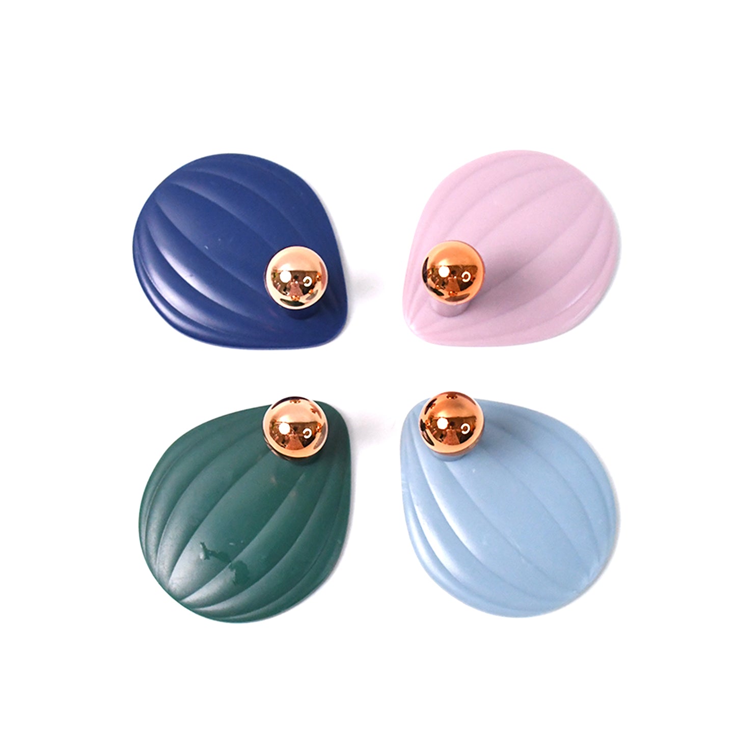 Self-Adhesive Wall Hooks – Stylish & Waterproof (Pack of 4, Multicolor) | 5KG Max Load