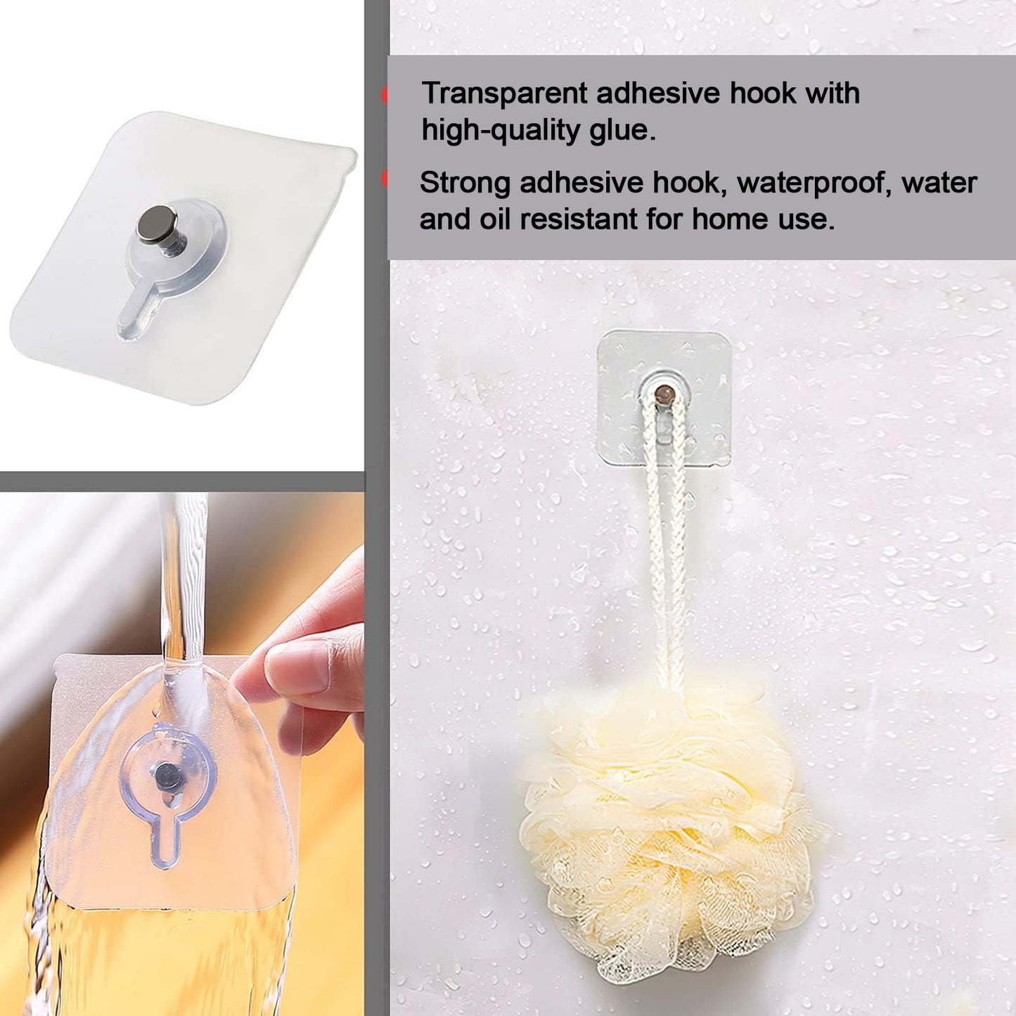 Multipurpose Adhesive Photo Frame Hook – No Drill, Damage-Free Picture Hanger (1 Pc)