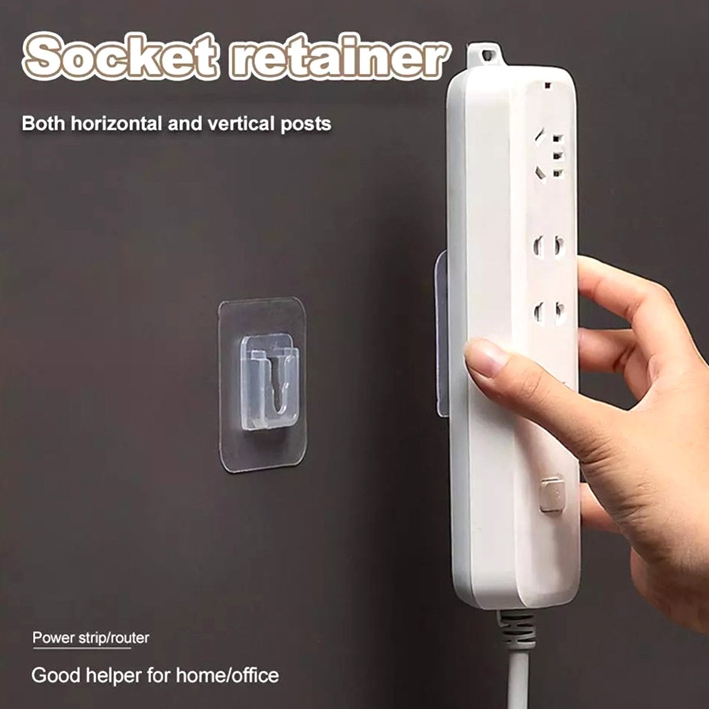 Magic Adhesive Plastic Wall Hooks – Heavy Duty, Damage-Free, and Stylish (Pack of 20 - Set of 10)