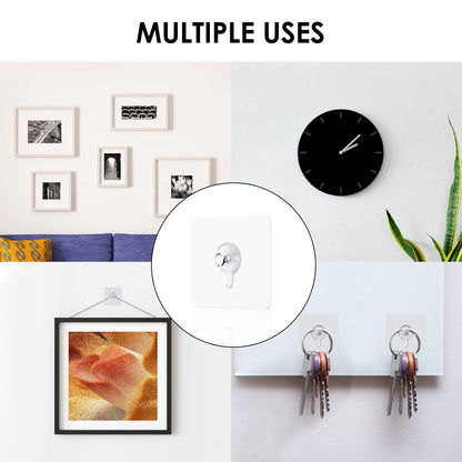 Multipurpose Adhesive Photo Frame Hook – No Drill, Damage-Free Picture Hanger (1 Pc)