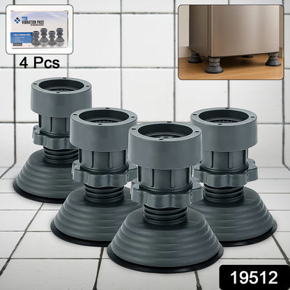 Adjustable Anti-Vibration Pads – Set of 4