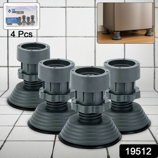 Adjustable Anti-Vibration Pads – Set of 4