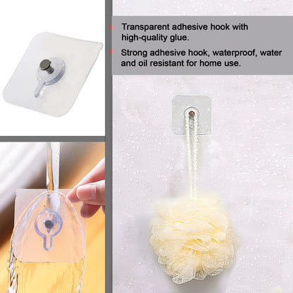 Multipurpose Adhesive Photo Frame Hook – No Drill, Damage-Free Picture Hanger (1 Pc)