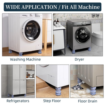 Appliance Anti-Vibration Support Pads (Pack of 4)