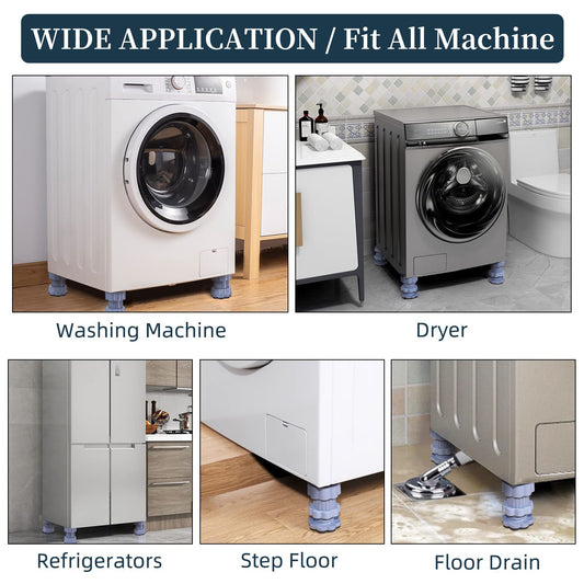 Appliance Anti-Vibration Support Pads (Pack of 4)